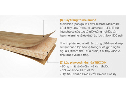 Ván phủ Melamine
